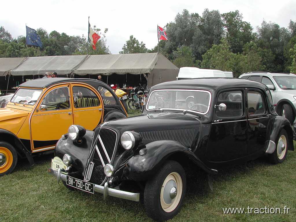 2014_Madine (56).JPG - 29ème Retro Meus'Auto au Lac de Madine, Citroen Traction 11B